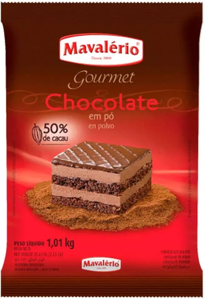 Chocolate em Pó 50% Cacau 1,01kg