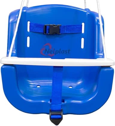 Balanço Plástico Infantil (C/Cinto e Trava de segurança) (AZUL)