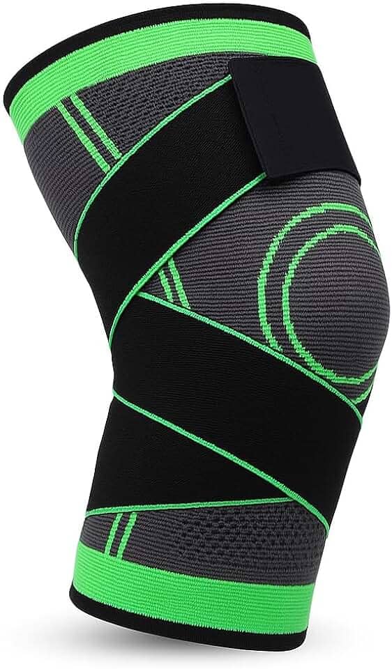 Joelheira Ortopédica Ajustável com Compressão Suporte para Dor no Joelho