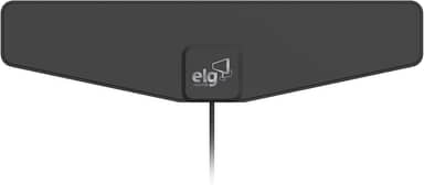 ELG, HDTVSLIM50, Antena Digital Interna para TV Falcon, Compatível com Sinal Analógico e Digital, Cabo de 10m, Ganho de 7dB, Alcance 60km, Cinza