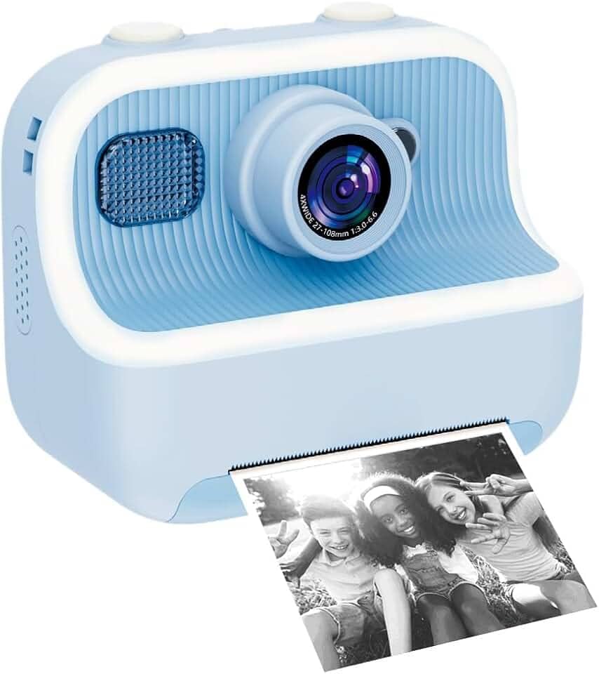 Zoop Toys Camera Fotografica Click Zoop Impressao Instantanea Azul