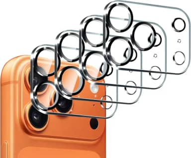 FIT IT Kit 2 Películas de Proteção para Lente de Câmera Compatível com iPhone 17 (iPhone 17 Pro)