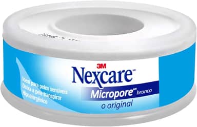 3M, Fita Micropore Nexcare, Branca - 12 mm x 4,5 m