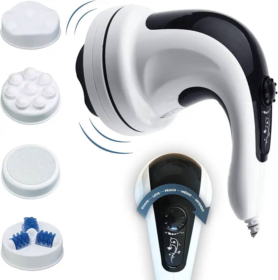 Massagedor Orbital Corporal Elétrico Portátil 2600 Rotações 110V