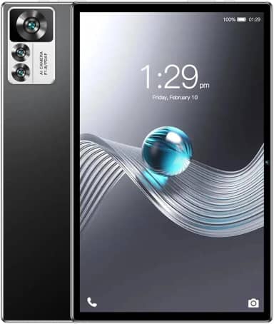 Tablet 12S Pro 10.1” Android 12, 4GB RAM 64GB ROM, Câmera 13MP, 4000mAh, Tela HD, 4G - Sem Marca - Ideal para Estudo e Tarefas Básicas (preto)