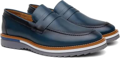 Sapato Mocassim Masculino Social Em Couro Legitimo Nobre Moderno Confortável Estiloso Sofisticado SuperMacio