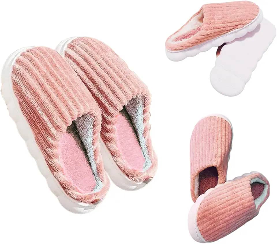 Pantufa Nuvem Chinelo Sapatilha Antiderrapante Super Quentinha Adulto Unissex Quarto Forrada Macia Peluciada Inverno Frio Feminina Pelúcia