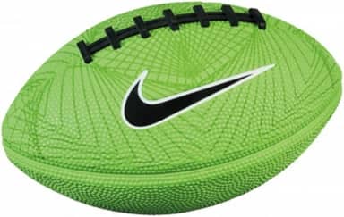 Bola de Futebol Americano Nike 500 Mini 4.0 FB 5 - Verde com Preta