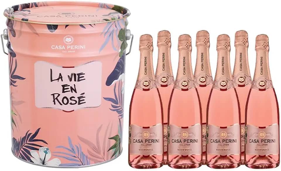 Espumante Rosé Brut Casa Perini Balde C/7 Garrafas
