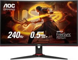 Monitor Gamer AOC LEGEND 27 240Hz 0,5ms, Preta/Vermelho, MEDIO, C27G2ZE