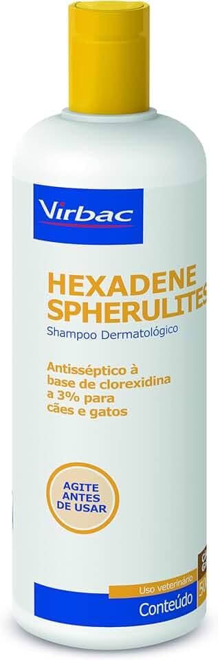 Virbac Hexadene Shampoo Dermatológico 500 ml