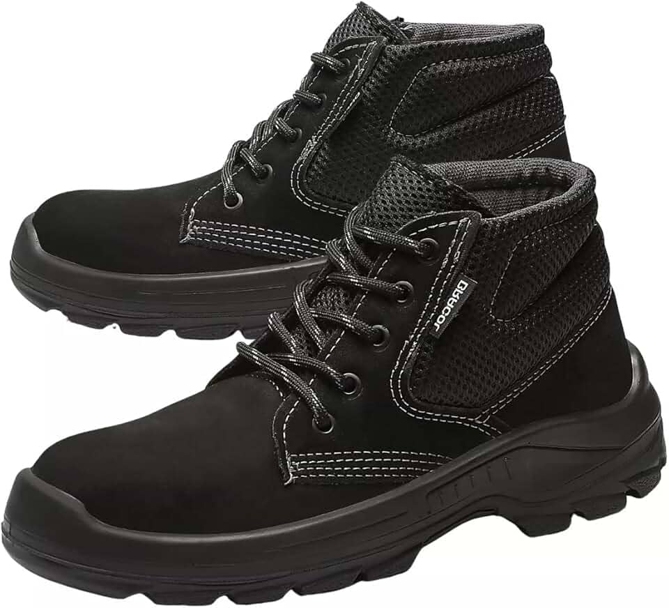 Bota Botina Nobuck Epi Bracol Bae Dubai Cor Preto Bico Pvc