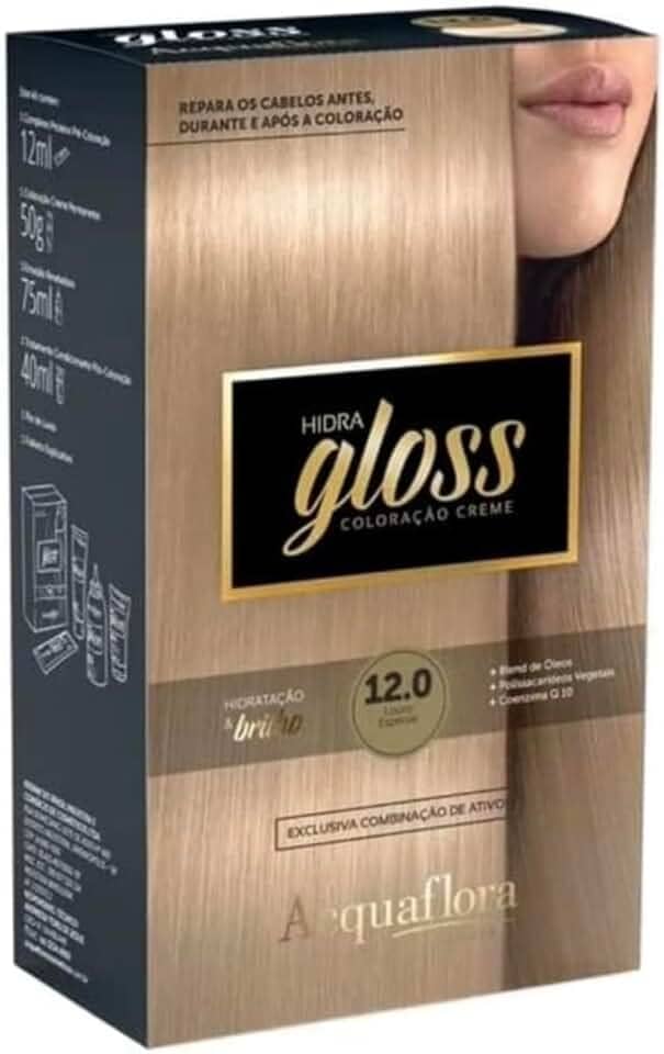 Acquaflora 12.0 Louro Especial Kit Coloracao Hidra Gloss