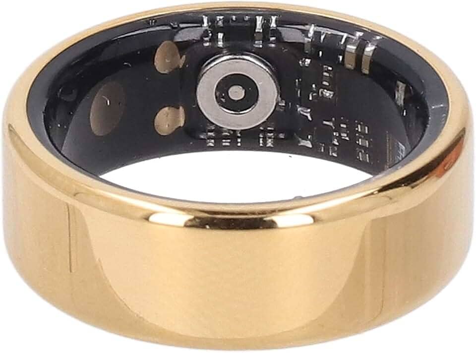 Anel inteligente, rastreador de sono, rastreador de fitness, à prova d'água IP68, carregamento de surf, para homens e mulheres, academia, até 5 dias de vida útil da bateria (nº 8)