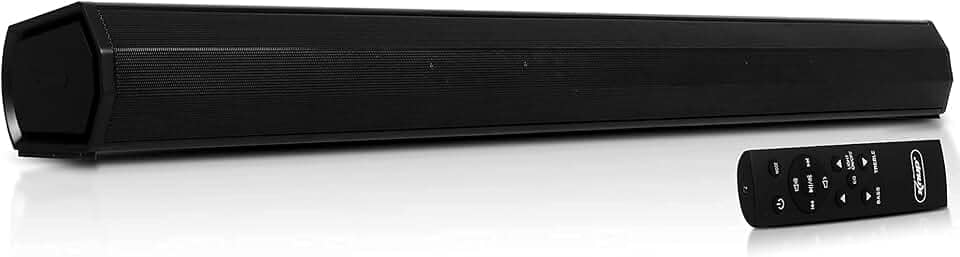 Soundbar Home Theater Caixa de Som Bluetooth 60w RMS com Efeito Cinema Entrada HDMI Arc, Entrada Òptica P2 Line In