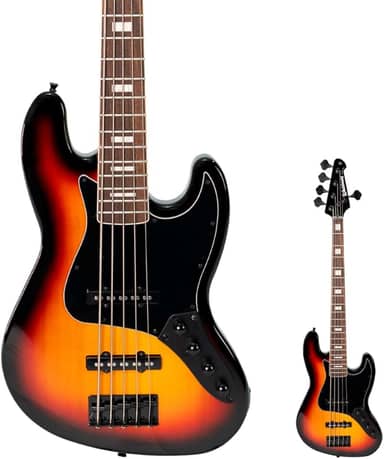 Contrabaixo 5 Cordas Ativo Waldman GJJ405A TS