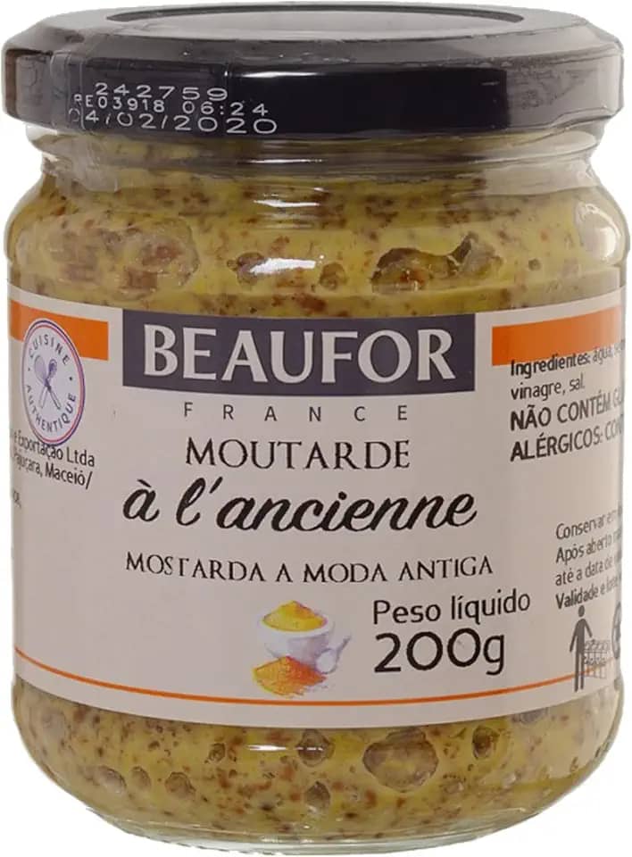 Mostarda Francesa BEAUFOR ANCIENNE 200g