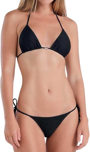 Biquini Cortininha Amarração Marquinha Bojo Removível She