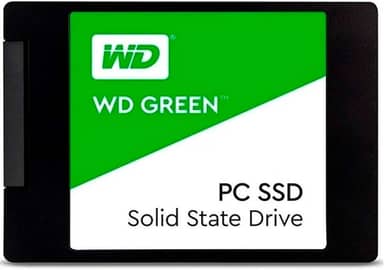 SSD Wd Green 2.5´ 240Gb SATA IIi 6Gb/S Leituras. 545Mb/S e Gravações. 465Mb/S - Wds240G2G0A