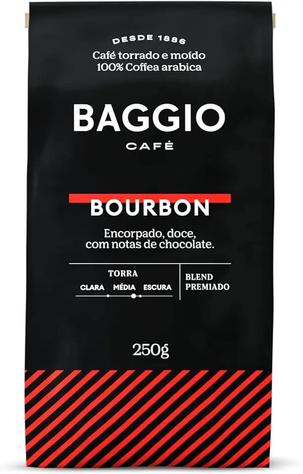 Baggio Café Café Torrado e Moído Bourbon 250g