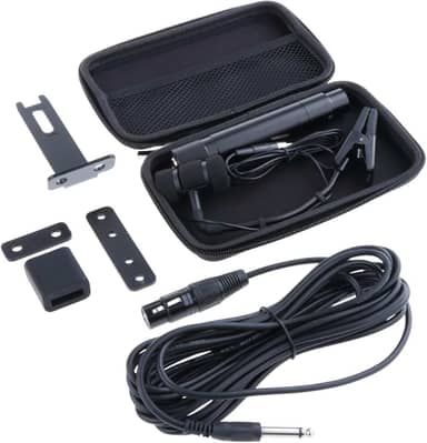 MERIGLARE Microfone com Fio para Instrumentos Musicais, Clipe para Gravação de Performances, 4 Pinos para Cajon