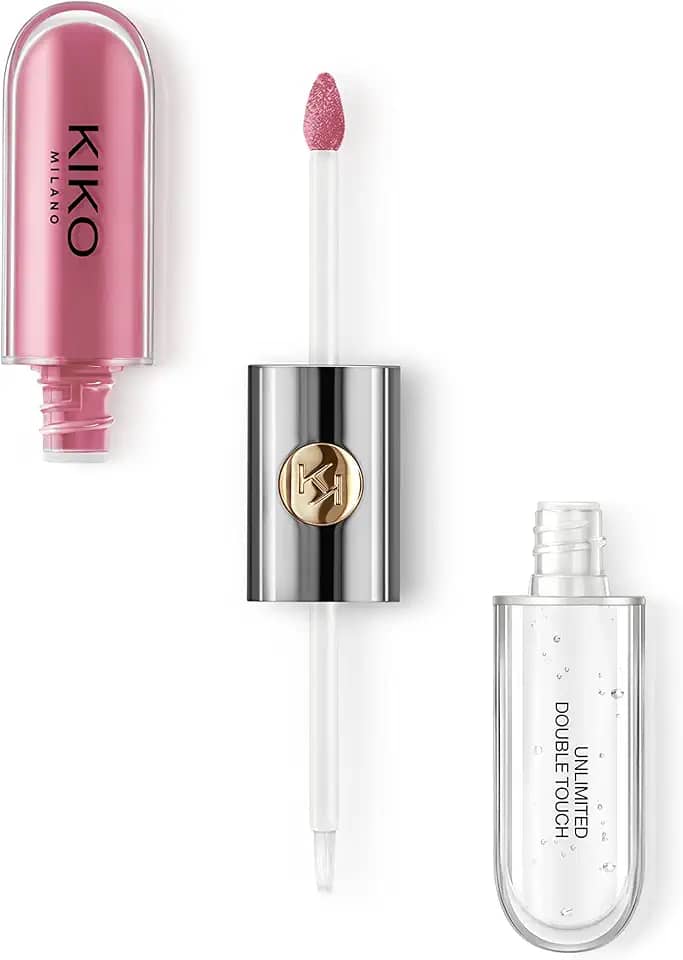 KIKO MILANO, Unlimited Double Touch, Batom e Gloss Incolor, Cor