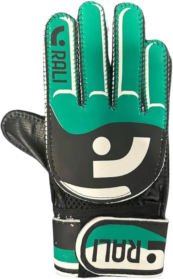 Luva Rali infantil De Goleiro Campo para Treino - Verde Tamanho P - Barata