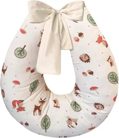 Almofada de amamentação grande 100% algodão (Raposinha)