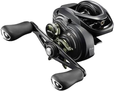 Shimano Carretel de isca Curado MGL 70 K de perfil baixo