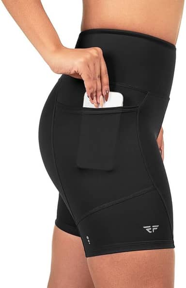 Short Com Bolso Para Corrida Academia Feminino Compressão