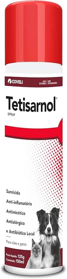 Spray Tetisarnol para Cães