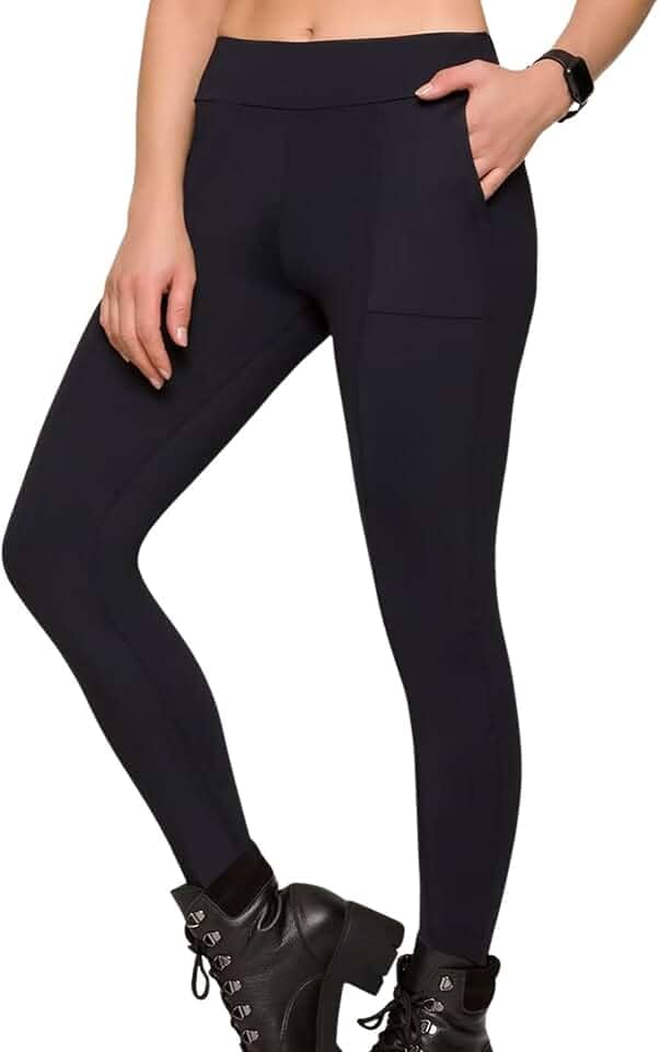 Legging Montaria Selene Zero Transparência Com Bolso Casual