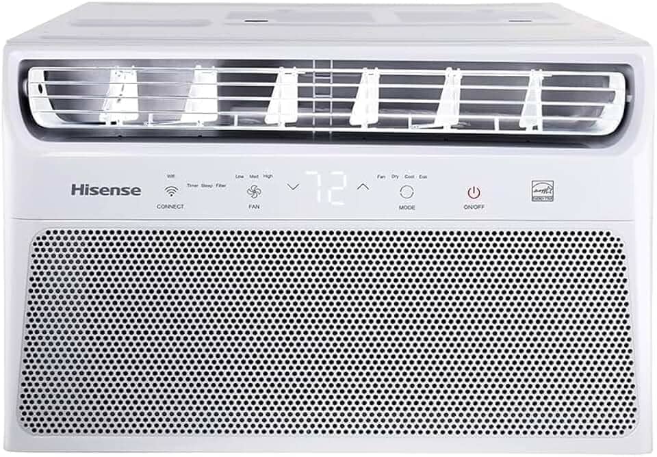 Ar Condicionado Janela Eletrônico Hisense com Wi-Fi 8.500 BTUs Frio R-32 AW-08CW2RVGU00 – 220V