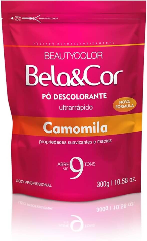 Pó Descolorante Bela&Cor - Camomila 300g