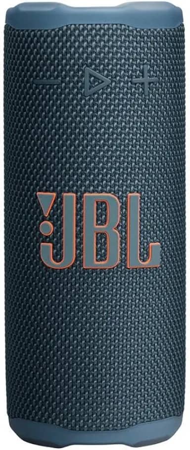 JBL, Caixa de Som, Grip, Bluetooth, Portátil, À Prova D'água e Poeira, Bateria de até 46h, Auracast, Som JBL Pro, AI Sound Boost, 16W RMS - Azul