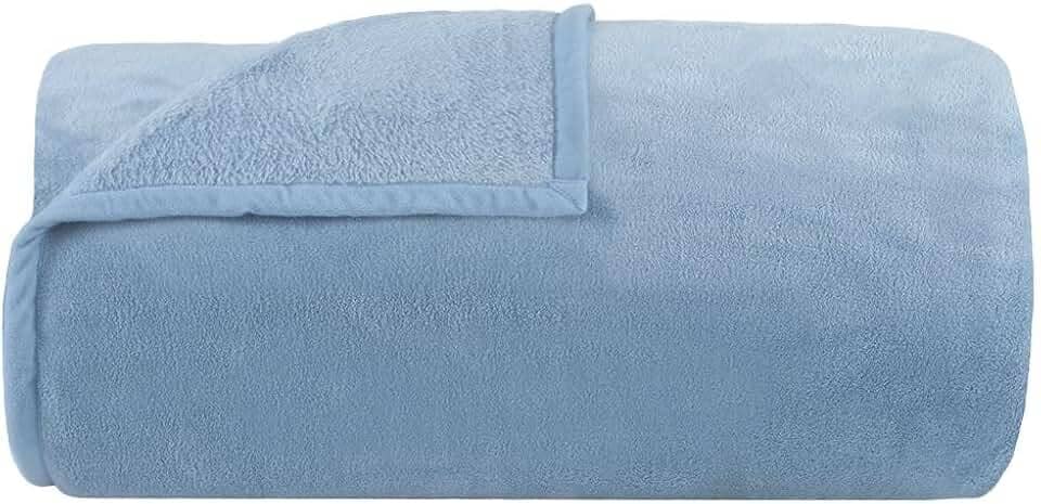 Cobertor Queen Buddemeyer Aspen ll 100% Poliéster Azul