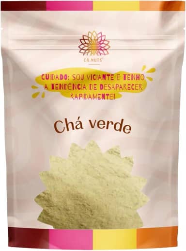 Chá verde Ban-chá Natural Premium Ca.nuts | Antioxidante natural - Mais disposição e foco (500g)