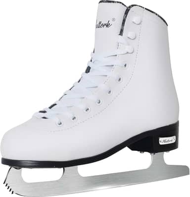 Nattork Patins Artísticos Excelência Lâminas de Aço Inoxidável Patinação Artística no Gelo com Maior Resistência de Suporte Desempenho e Máximo Conforto para Jovens e Adultos