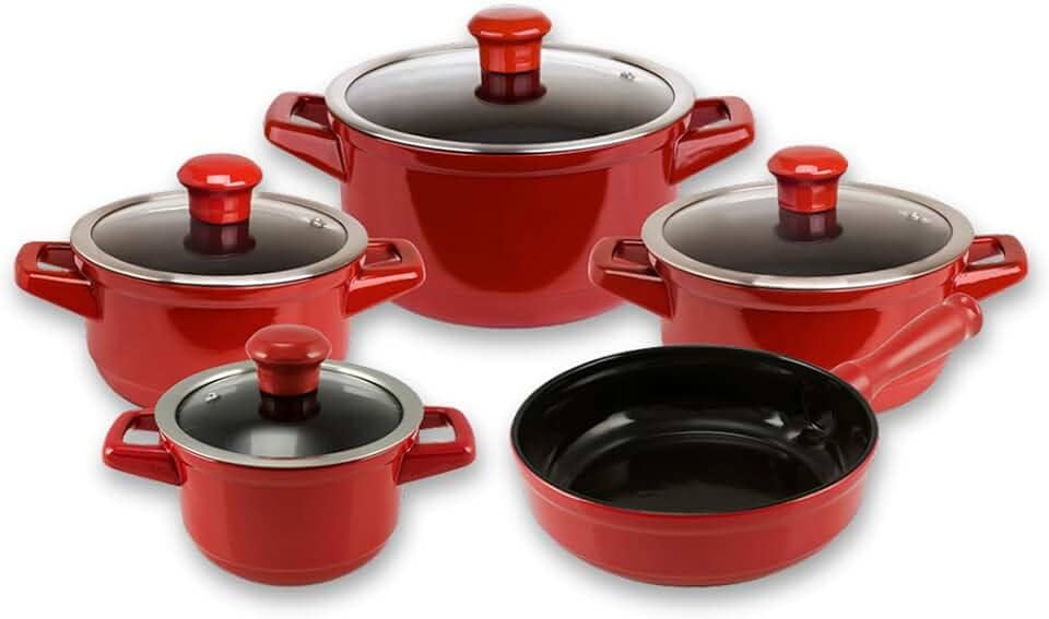 Ceraflame Conjunto Panelas de Cerâmica Duo Smart 5 Peças Pomodoro
