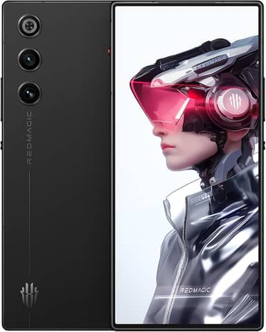 REDMAGIC 10 Air 120Hz Telefone para jogos, 5G Android Smartphone, 16GB RAM+512GB ROM, Snapdragon 8 Gen 3, 6.8" AMOLED Tela cheia, FHD+, 50MP Câmera, Dual-Sim, Celular desbloqueado Preto