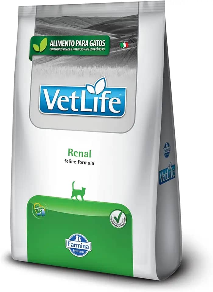Vet Life Renal para Gatos Adultos de Todas as Raças 7,5Kg