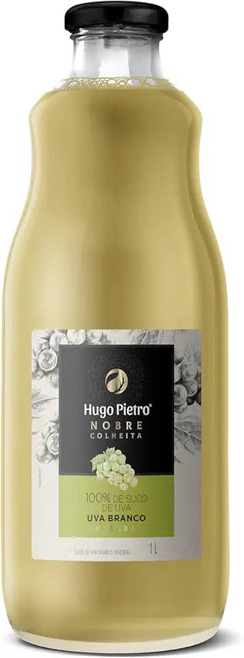 Suco de Uva Branco Integral Hugo Pietro Nobre Colheita (1 L, SEM GLUTEN)