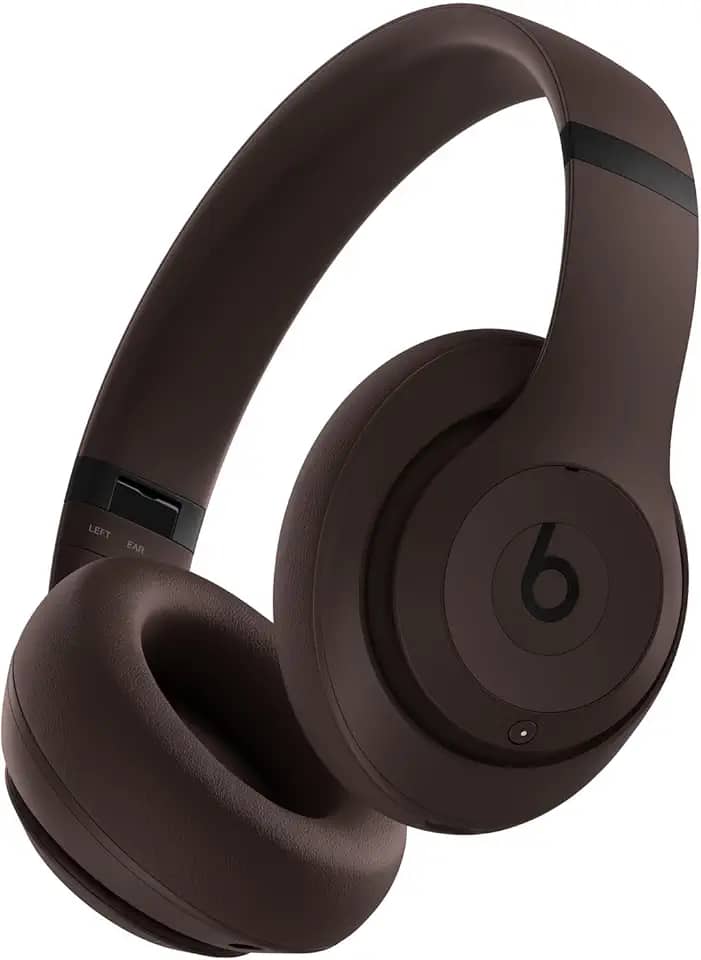 Beats Studio Pro – Fones de ouvido Bluetooth sem fio com Cancelamento de ruído – Áudio espacial personalizado, áudio lossless por USB-C, compatibilidade com Apple e Android – Marrom intenso