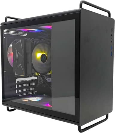 Computador PC Gamer Kit Desktop Processador Intel Core i5-6500 3.6 GHz SSD 500GB 1 Pente de Memória DDR4 8GB 2666MHz Placa Mãe Intel H110 2 Slots de Entrada Custo Benefício para Trabalho Estudo Jogos