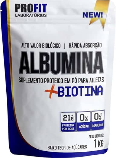 Albumina 1 Kg - Baunilha, Profit