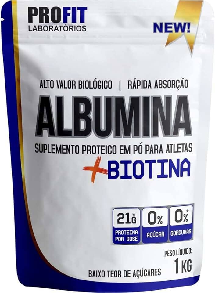 Albumina 1 Kg - Baunilha, Profit