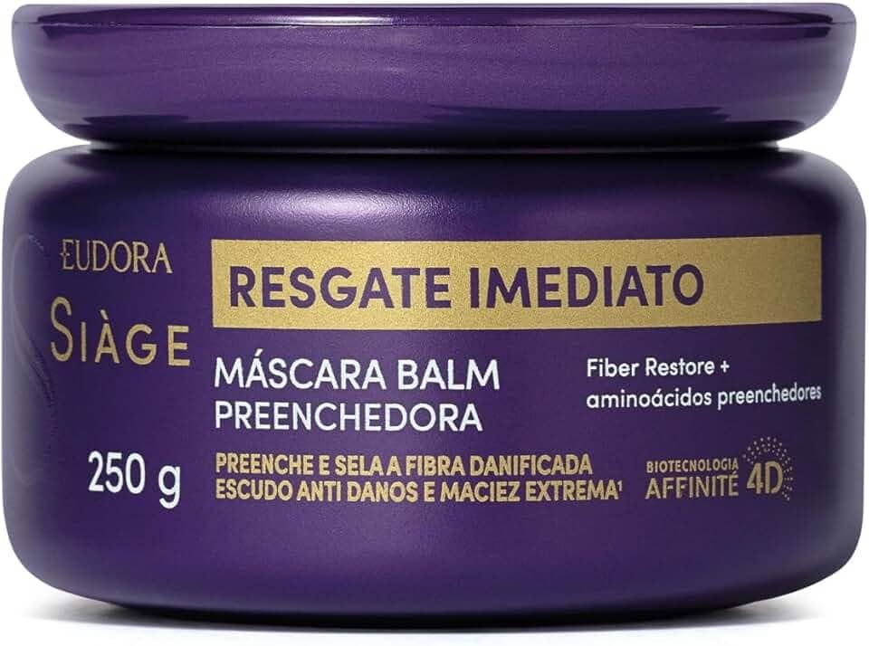 Eudora Siàge Resgate Imediato Máscara Balm Preenchedora 250g