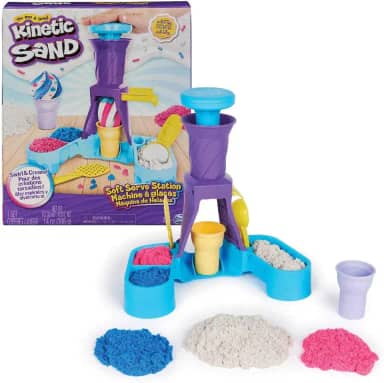 Estacao Expressa De Sorvete, Kinetic Sand, Sunny