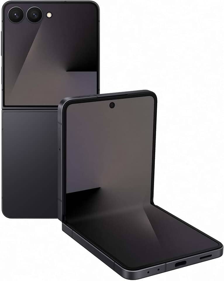 Samsung Galaxy Z Flip7 5G 256GB 12GB RAM, Câm. Dupla 50MP, Galaxy AI - Jetblack