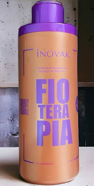 Progressiva Sem Formol Inovak Terapia Capilar 1L – Alisamento Profissional, Hidratação e Brilho